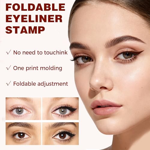 2Packs Stamp Eyeliner Wing Stamp negro 2ml miniatura 4
