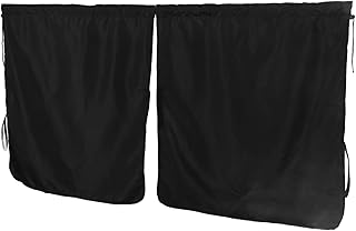 BESTOYARD 2pcs Car Privacy Blackout Shades Rear Seat Divider Curtains Easy Install - Buy now