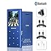 Produktbild MP3-Player, Bluetooth 4.2, Metall-Touch-Taste, Sport-Musik-Player, 60 Stunden Wiedergabe, eingebauter Lautsprecher, HiFi-Sound, Voice-Recorder, FM-Radio, erweiterbare 64 GB TF-Karte(Blau)