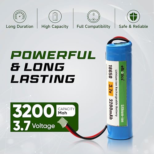 Image of 3.7 V 3200 mAh Rechargeable Batteries Lithium-Ion Battery with PH2.0 /2P Connector for DIY Electronic Products Toys Lighting Bluetooth Devices (3200mAh PH2.0)