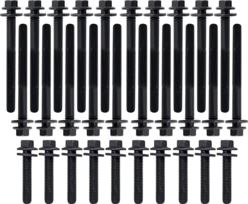 HiSport ES 72200 Engine Cylinder Head Bolt Set - Compatible with 2003-2018 Dodge Ram Chrysler Jeep 5.7L 6.1L 6.4L