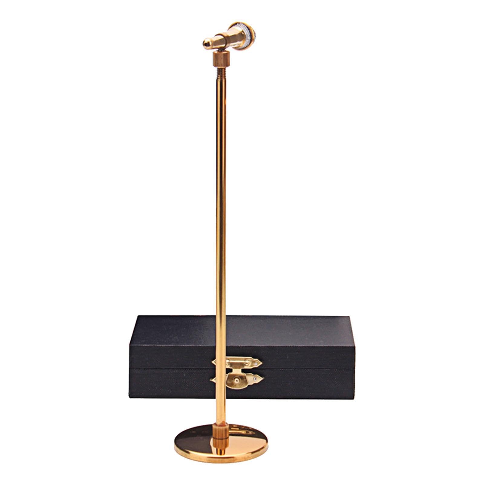 10 Microfoni In Miniatura Per Casa Delle Bambole, Accessori Scena In Lega, Colore Argento, 2.5 Cm - 2