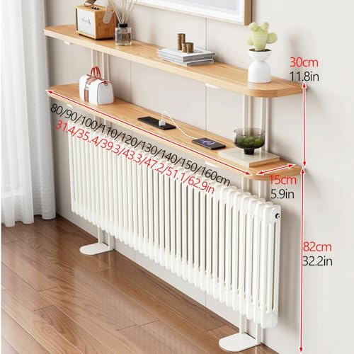 Étagère de radiateur en métal pour optimiser les petits espaces - 3