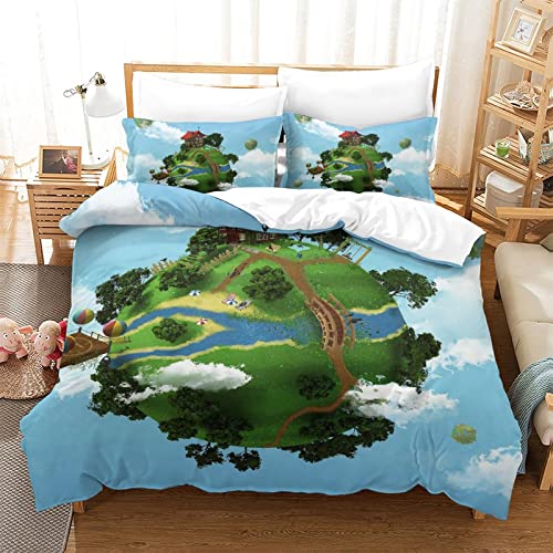 Housse de couette impression 3D en microfibre premium douceur absolue - 2