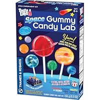 Thames & Kosmos Space Gummy Candy Lab | Tasty Labs STEM Experiment Kit, Make Space-Themed Gummy Pops & Candies, Explore Chemistry in Cooking, Safe to Eat, Made in USA, Food Ingredients Included
