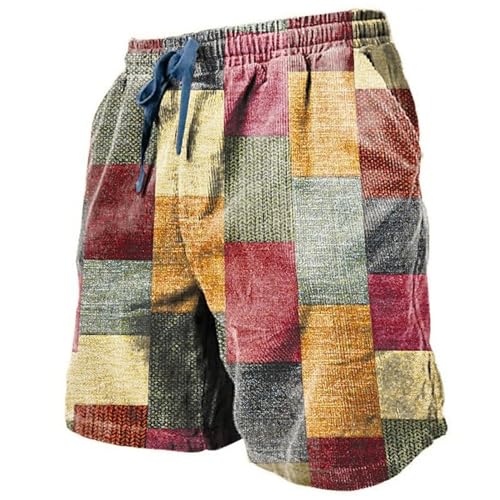 Short de bain pour homme anti-humidité à séchage rapide pour la plage et la piscine