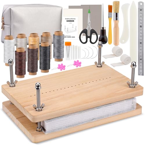 Uzecpk Book Binding Kits, Book Press, Bookbinding Kit, Book...