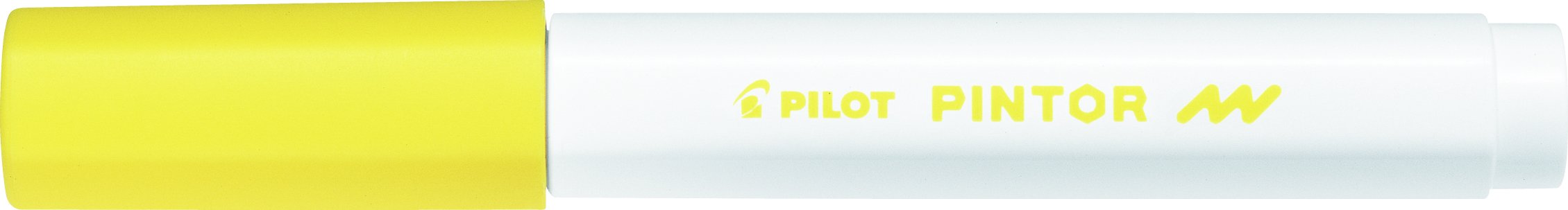 PILOTPintor All Surface Permanent Fine Line Marker Pens (Yellow)