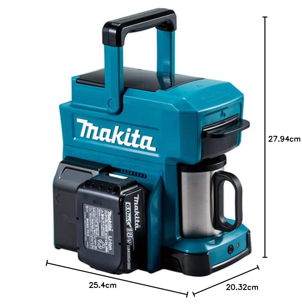 Makita Cafetière rechargeable CM501DZ (bleu)【Produits authentiques nationaux japonais】 【Expédié depuis le Japon】