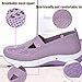 Orthopedic Shoes for Women, Women Wide Width Breathable Walking Comfortable Slip on Sneakers, Non Slip Food Service Lightweight Sneaker, Nurse Shoes Arch Support Sneakers (Khaki, Adult, Women, 8.5, Numeric, US Footwear Size System, Wide)