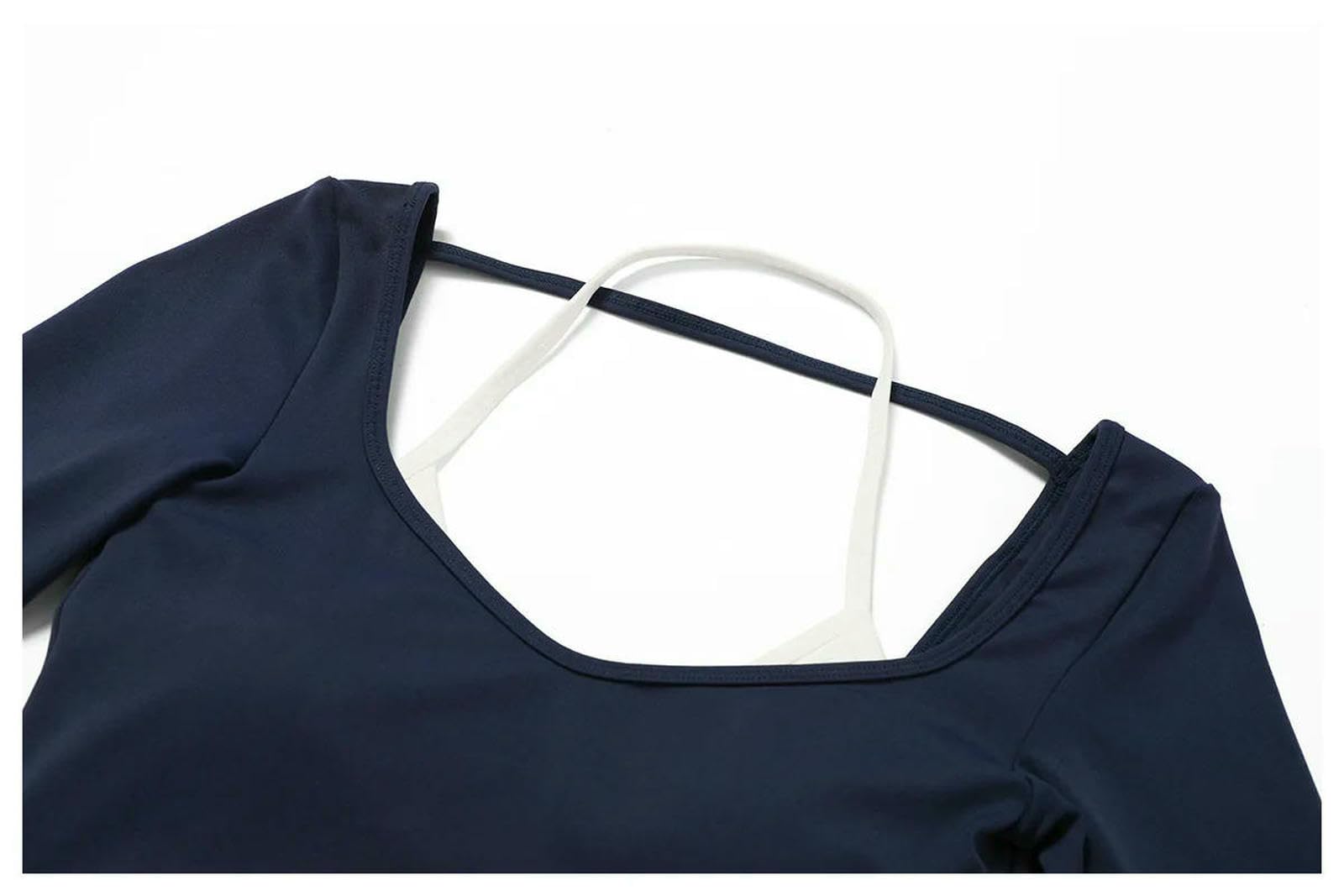 Shapewear zestaw do jogi, 2 sztuki, odzież sportowa, push up, odzież treningowa, odzież dla sportowców, na siłownię, legginsy fitness, krótki top długi, czerwony-m