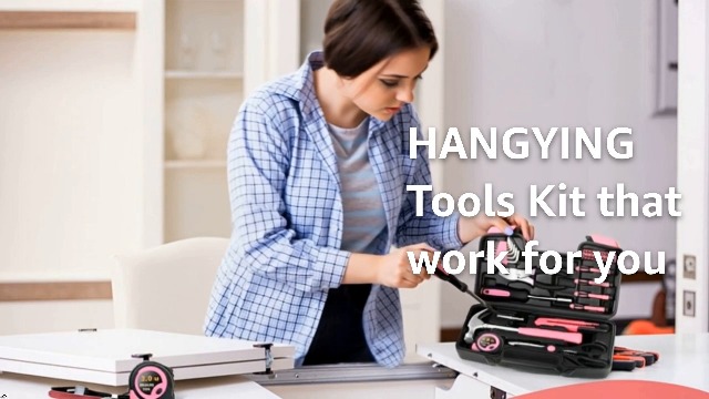 Amazon.com : HANGYING 39 Piece Pink Tool Set for Women, All