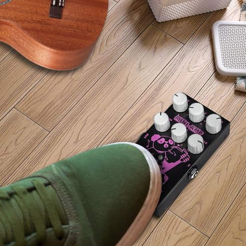 Jemora Pédale d’effets de guitare électrique DC 9 V Ajusteur d’égalisation à 3 vitesses Pédale multi-effets de guitare portable Sélection d’effets musicaux à 9 vitesses Boîtier en métal pour - Les Beatles, Paul McCartney, John Lennon, RIngo Starr, George Harrison Jemora Pédale d'effets de guitare électrique DC 9 V Ajusteur d'égalisation à 3 vitesses Pédale multi-effets de guitare portable Sélection d'effets musicaux à 9 vitesses Boîtier en métal pour – Image 3