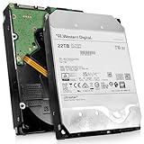 Western Digital Ultrastar DC HC570 WUH722222ALE601 0F48151 22TB 7.2K RPM SATA 6Gb/s 512e 3.5in Enterprise Hard Drive (Renewed)