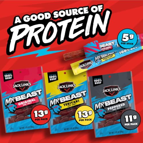 Jack Link's MrBeast Beef Jerky and Sticks Variety Pack - 9 Count - image 5