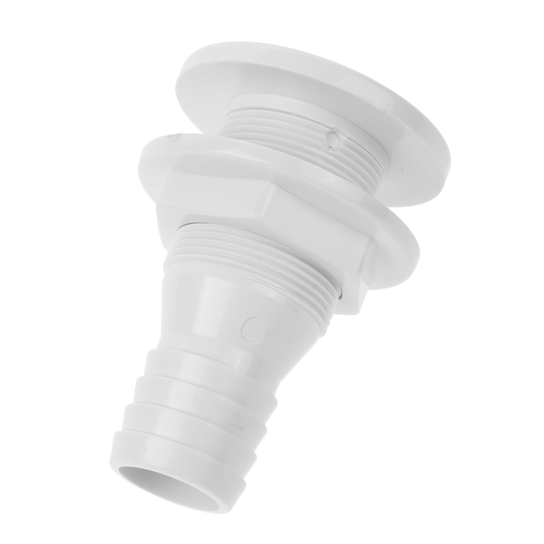 GRIRIW Boat Thru Fitting Yacht Drain Valve Mercruiser Drain Plugs (1-1/4in) Easy Install