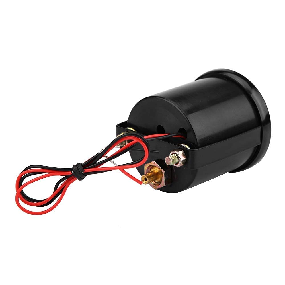 Aramox Manometro Turbo Boost universale 52 mm, quadrante fumé, Kit manometro turbo digitale