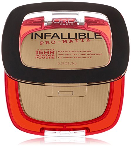 L'Oréal Paris Infallible Pro-Matte Powder, Nude Beige, 0.31 oz.