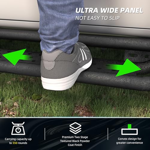 Estribos para Toyota Tacoma 2005-2023, diseño dos peldaños miniatura 6