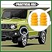 Motoforti 2pcs Car Jounce Upper Bumper Compatible for Jeep Liberty KJ Sport 2007, Durable Polyurethane Suspension Control Arm Bumper Rear Upper Shock Bump Stops Long-lasting