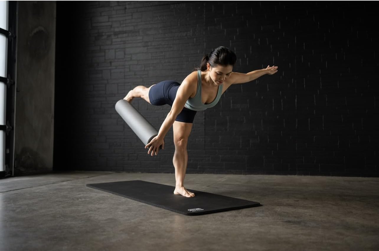 Balanced Body Magic Roller, Muscle-Release Roller, Muscle Roller for Post-Pilates Workout or Physical Therapy, Stretching Tool, Rain Cloud Gray - Image 4