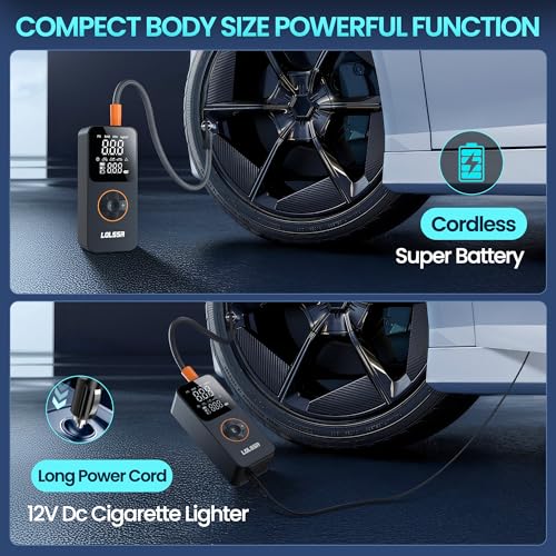 Portable Air Pump for Tires