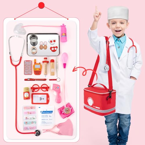 Kit de médecin jouets bois EFO SHM : des accessoires nobles pour enfants - 4