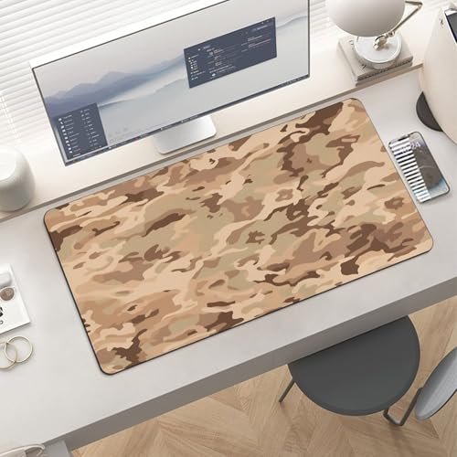 Alfombrilla de escritorio Desert Camo impermeable y antideslizante miniatura 6