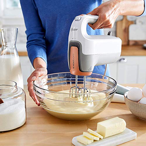 Oster Heatsoft Hand Mixer, One Size, Gray #TOP3