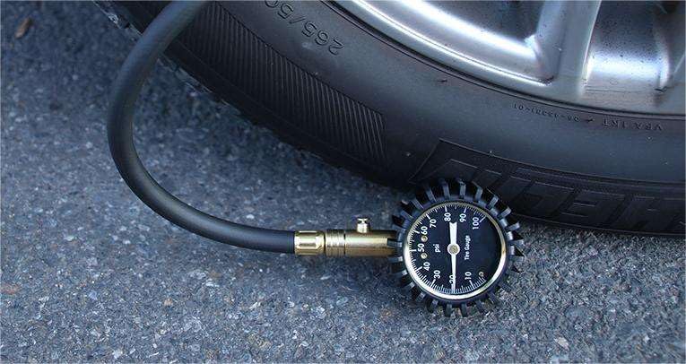 Generic Heavy Duty Tire Pressure Gauge with Large Glow Dial - ANSI Certified for Cars and Trucks, - Image 3
