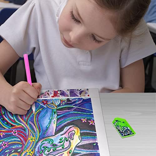 Tateangnik Presents for 8 9 10 11 Year Old Teenage Girls Boys Diamond Painting Gifts for 9 10 11 12 Year Olds Girls Kid Diamond Art Crafts for Kids 8-12 Paint by Numbers for Children Girl Games