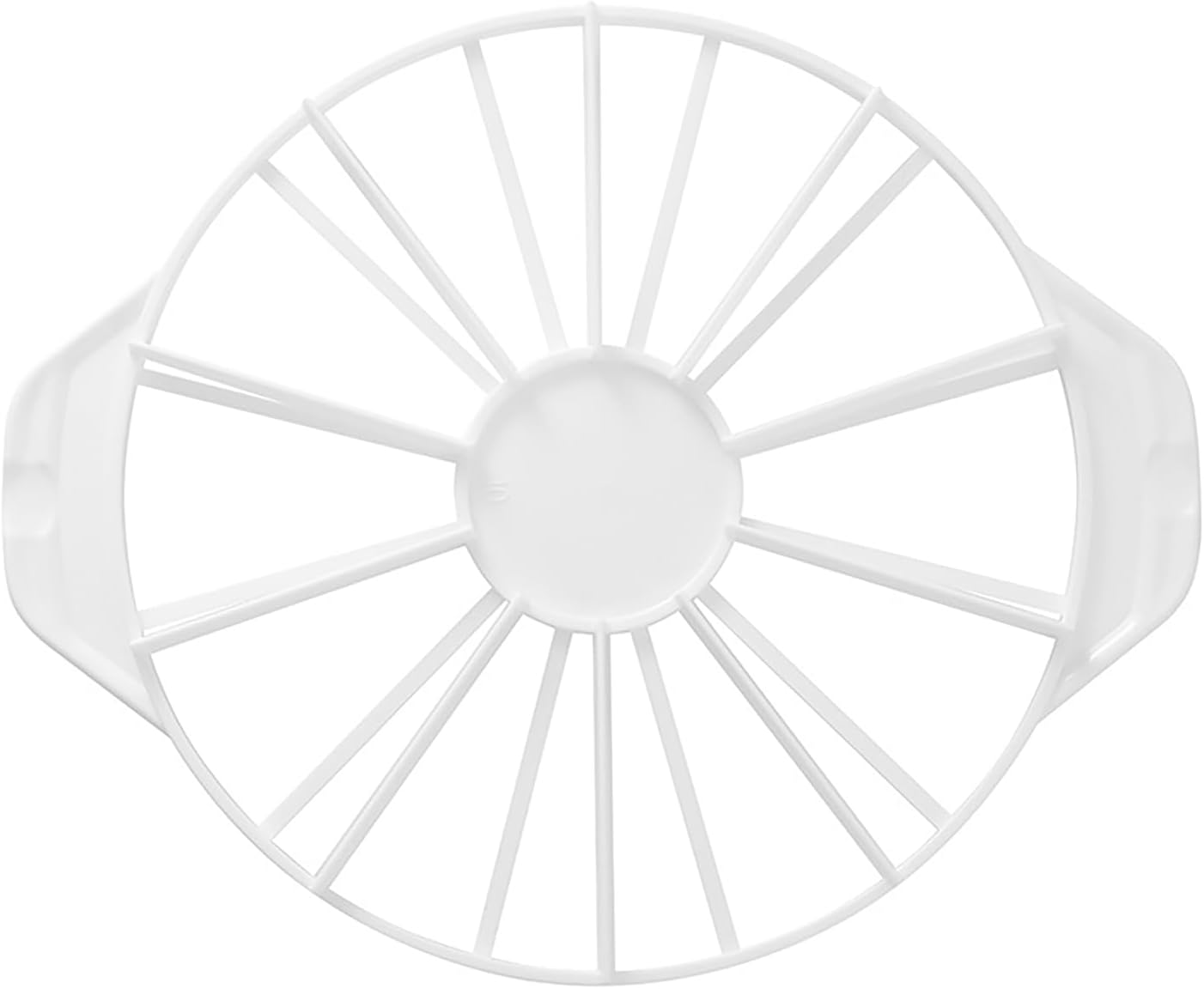 Round Cake Slicer Cake Divider Even Slicer Eco Friendly Plastic Baking Tools for 10 or 12 Portions White