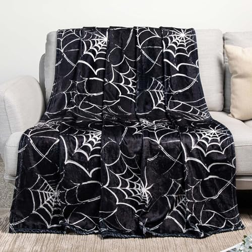 Gothic Spider Web Blanket - Perfect for Gothic Room Decor,Spooky ...