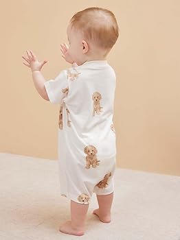 ジェラート ピケBABYプリン柄ロンパース Amazon.co.jp: [ジェラート ピケ] BABYプリン柄ロンパース