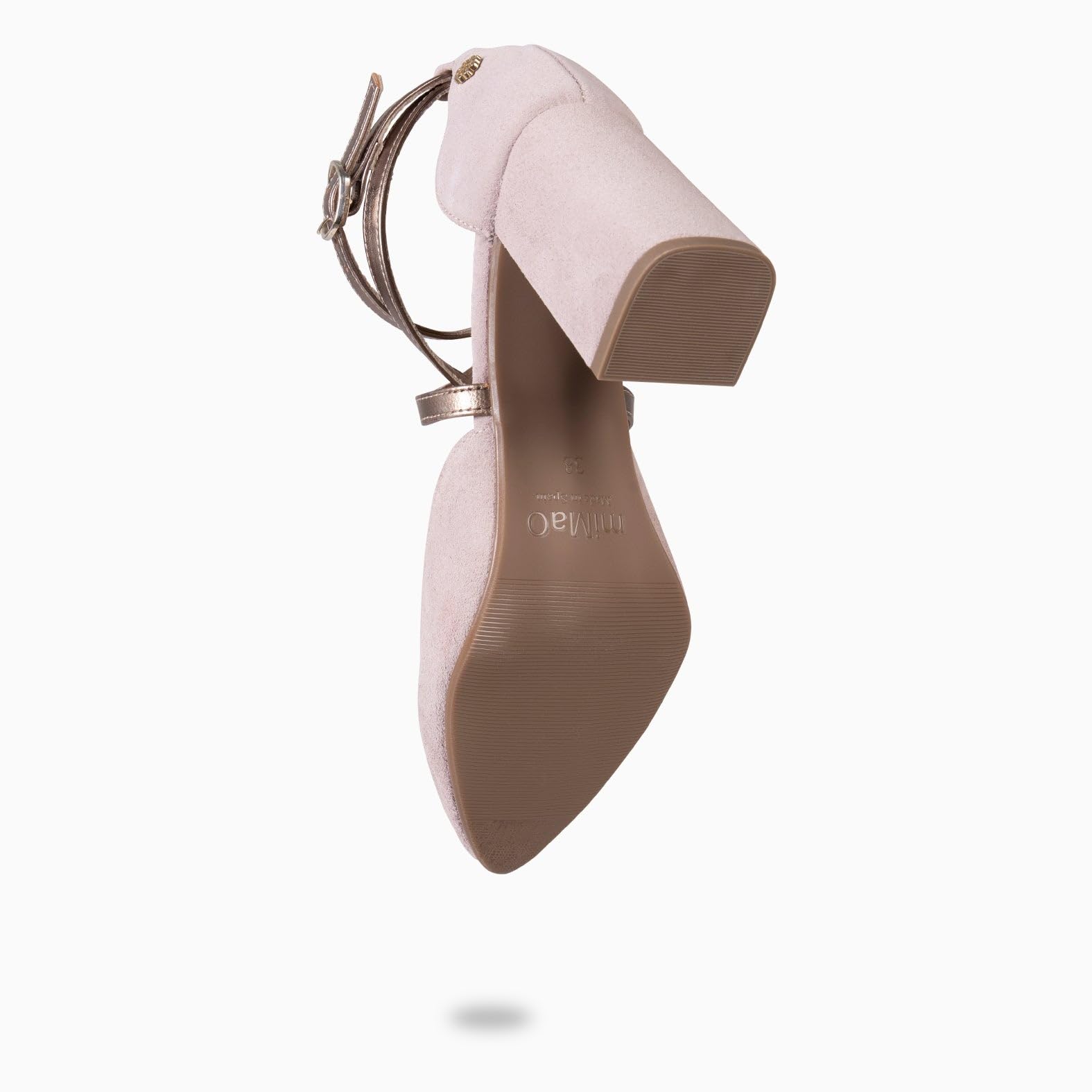 Zapatos de Fiesta Mujer con Tiras Cruzadas en Piel y Plantilla de Gel Hecho en España