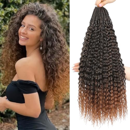 Pre Looped Deep Twist Crochet Hair 9 PACKS Afro...