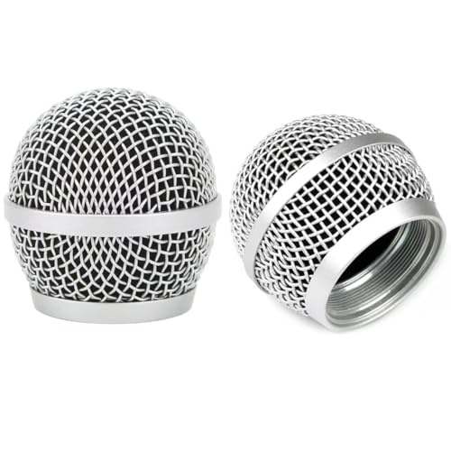 Grille de microphone en maille d'acier durable pour Shure PG48 et PG58