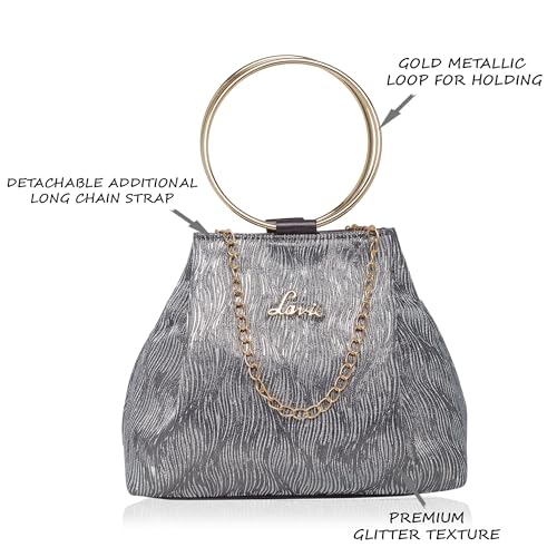 Image of Lavie Women's Alya Structured Potli | Ladies Purse Handbag | Structured
