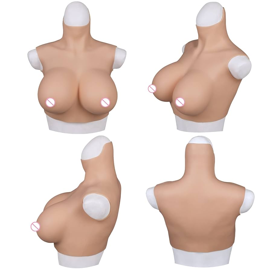 シリコンバスト コスプレ Eカップ アイボリーホワイト Amazon.co.jp: [EQAIWUJIE] シリコンバスト 人工乳房 偽娘 女装
