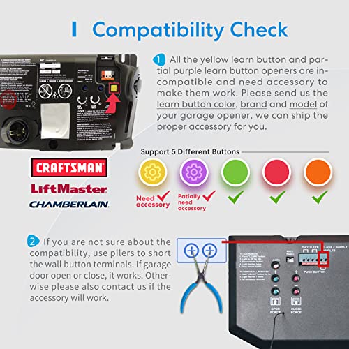 meross Smart WLAN Garagentoröffner, APP-Steuerung, Kompatibel mit Alexa, Google Assistant und...