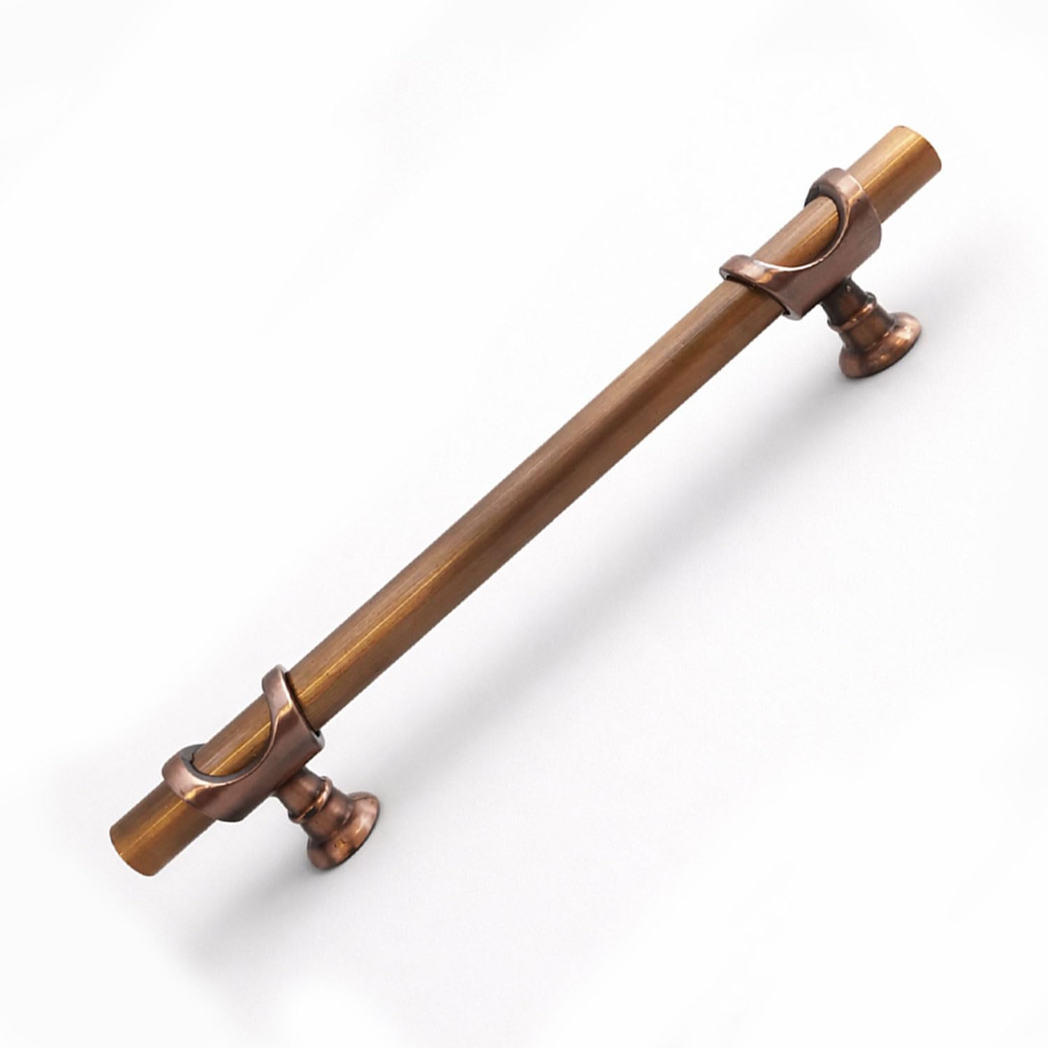 Arsin Düz Soft Parlak Antik Bakır Çekmece Dolap Kulp 160 mm Modern Banyo Mutfak Gardırop Kulbu