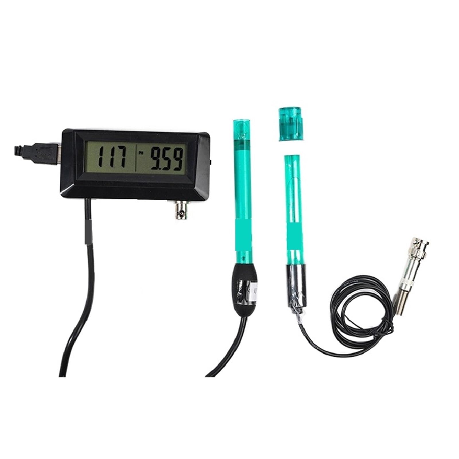 Medidor de acidez en línea y monitor de conductividad Monitor continuo PH Salinidad en uno Medición Precisa