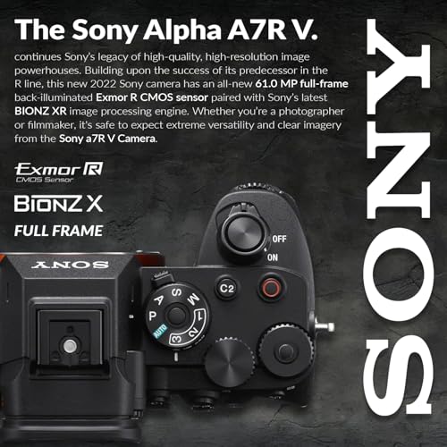 Sony A7R V mirrorless camera