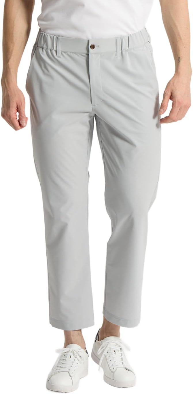 ゴルフパンツ9分丈 はっ水 小雨対応 ストレッチ しなやか 軽量 ゴルフ MG6SLP36Mメンズ