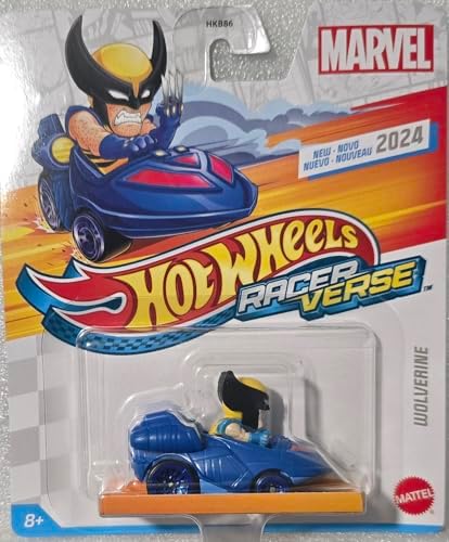 Hot Wheels Racer Verse Toy Vehicle 1:64 Scale Marvel Wolverine image 2