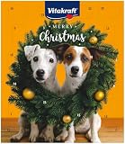 Vitakraft Adventskalender für Hunde, 2026, liebevoll zusammengestellte Auswahl leckerer Snacks, für die Vorweihnachtszeit, Hundeleckerlis, für alle Altersstufen (1x 244g)