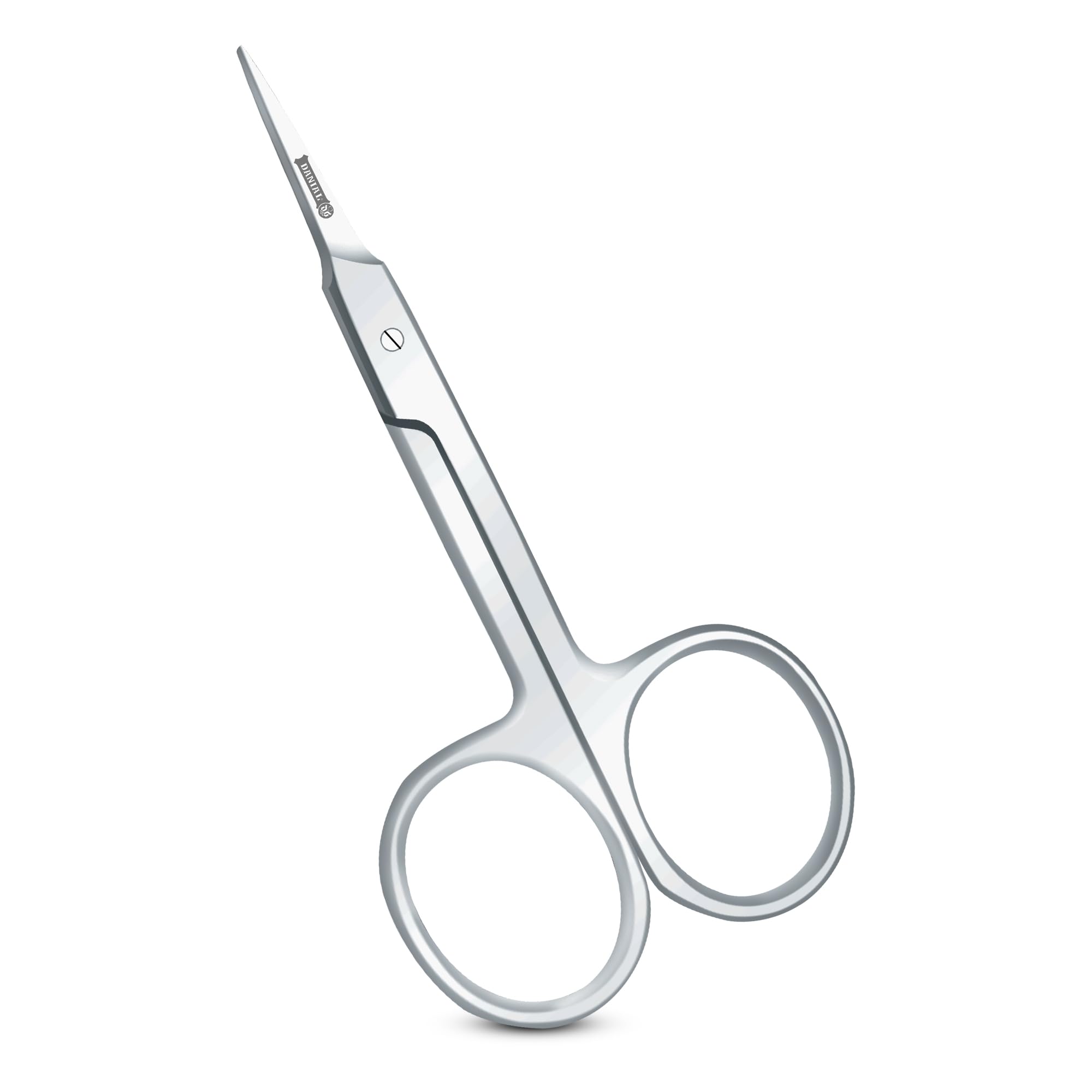 Stainless Steel Straight Beauty Grooming Scissors for Facial Hair, Manicure, Nail, Moustache, Eyebrow, Eyelash, Nose, Ear, Cuticle and Dry Skin, Men and Women