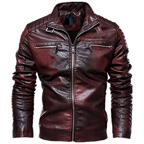 Street Knights Giacca Uomo Inverno Pu Giacca in