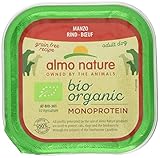 Todos los beneficios de la comida orgánica, ahora disponible en cómodas bandejas de 150 g, con 4 recetas de proteínas completas y sin cereales.