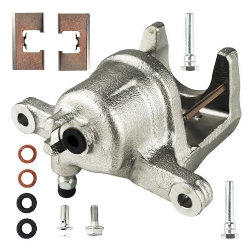 Image of KAX Disc Brake Caliper Assembly Fit for Honda CR-V 2002-2004, Odyssey 1995-1998, Acura Legend 1991-1995, RL 1996-1998, Isuzu Oasis 1996-1999 - Rear Left Driver Side